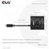Club3D Switch, USB-C na 2xUSB-C Oboustranný 2v1, 8K60Hz, 4K120Hz, PD 100W (CSV-2511)