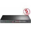TP-Link TL-SL1218P 18portový PoE+ switch