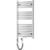MEXEN/S - Ares radiátor + vykurovacia tyč 900 x 500 mm, 300 W, chróm W102-0900-500-2300-01
