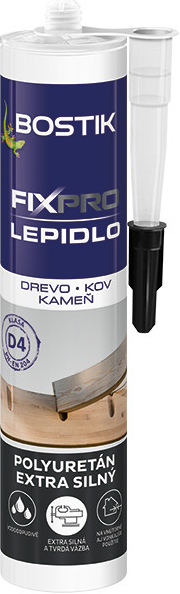 BOSTIK FIXPRO - Lepidlo na kov, drevo a kameň 300 ml