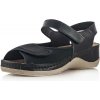 Dámske zdravotné sandále Leon 934 čierne 41