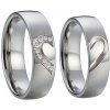 Steel Wedding Snubné prsteny SPPL045 veľkosť: 70