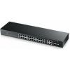 Zyxel GS1920-24v2, 28 Port Smart Managed Switch 24x Gigabit Copper and 4x Gigabit dual pers., hybrid mode, standalone or (GS1920-24V2-EU0101F)