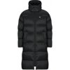 Calvin Klein Jeans Bundy LS LONG LENGTH HOODED NYLON PUFF Čierna
