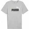 Pánske Tričko s krátkym rukávom PUMA ESS 2 COLOR NO. 1 LOGO TEE 68470804 – Sivá