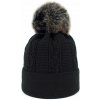 Teplá dámska čiapka s brmbolcom s flísovou podšívkou CZ11
