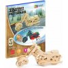 Drevené 3D puzzle Motorka