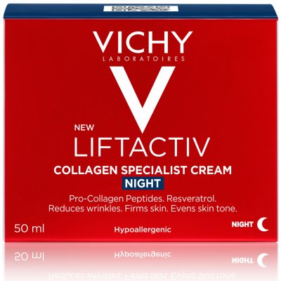 Vichy Liftactiv Collagen Specialist nočný krém proti vráskam 50 ml od 32,9  € - Heureka.sk