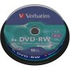 Verbatim DVD-RW 4,7GB 4x, 10ks