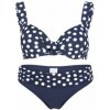 Dámske bikiny s kosticami dvojdielne Stuf Dots 1-L, C-Cup Velikost: 46C