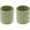 Martoine silikónový pohárik Olive green 2 x 20 ml