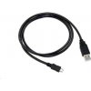 Kabel C-TECH USB 2.0 AM/Micro, 0,5m, černý CB-USB2M-05B
