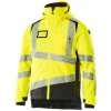 Mascot International pracovná zimná bunda 19335 ACCELERATE SAFE refl. žltá/čierna
