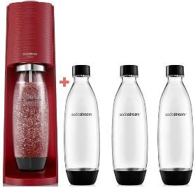 SODASTREAM TERRA red CQC + fľaša TriPack