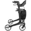 Timago Ultraľahké karbónové 4-kolesové chodítko pre seniorov FUTURO čierne