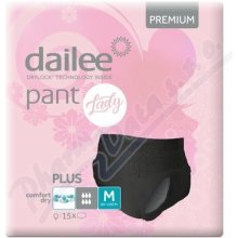 Dailee Pant Premium Lady Black PLUS M 15 ks