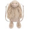 Jellycat Plyšový zajačik batoh 18x13x44cm 47989