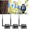 WiFi poľovnícky alarm SET - 1 prijímač hodinky + 3 PIR senzory