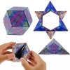 3D magická antistresová kocka 70 tvarov - 3D puzzle kocka puzzle