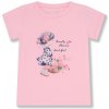 Dievčenské tričko - Wolf S2511A, svetlo ružová Farba: Ružová svetlejšia, Veľkosť: 134