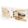 Ugears 3D drevené mechanické puzzle Náves pre ťahač Heavy Boy