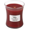 WoodWick Cinnamon Chai vonná sviečka s dreveným knôtom 85 g