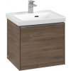 Villeroy & Boch Subway 3.0 skrinka 47.3x39.2x42.9 cm závesná kúpeľňová skrinka pod umývadlo dub C580L0VH