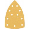 Bosch Brúsny papier EXPERT C470 s 11 otvormi pre viacúčelové brúsky, 102 x 62 mm, 93 mm, zrnitosť 80, 10 ks 2608900887