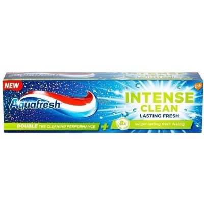 Aquafresh Intense Clean Lasting Fresh zubná pasta 75 ml kartón - 12 ks