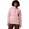 Columbia Dámska mikina Benton Springs™ Printed 1/2 Snap ružová Farba: Eraser Pink Des, Veľkosť: L
