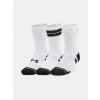 Under Armour Unisexové ponožky UA Perf Tech Nov Crew (3 páry) Biela MD