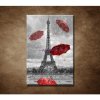 Obraz - Červené dáždniky 90x60cm