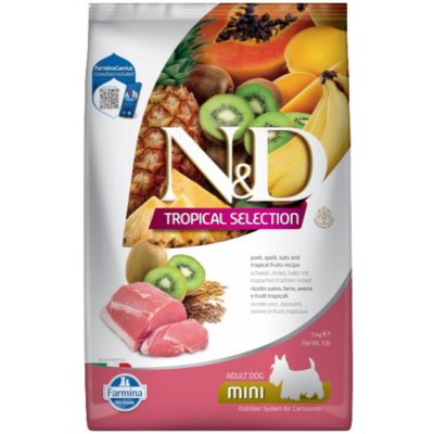 N&D Tropical Selection Dog Adult Mini Pork 1,5 kg