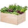 ATMOWOOD Drevený vyvýšený záhon 80 x 60 x 40 cm