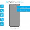 FixPremium Privacy Anti-Spy Glass - Tvrdené Sklo pre iPhone 14 Pro