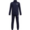 Chlapčenská športová súprava Under Armour, UA KNIT TRACK SUIT tmavo modrá,biela, L