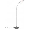 TRIO 423310107 MONZA stojacia lampa LED 12W/1400lm 2300+3000+4000K matný nikel, stmievateľné