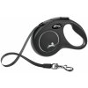 Flexi Classic NEW páska XS 3 m čierne (do 12 kg)