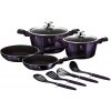10-dielna sada na varenie s titánovým povrchom PURPLE ECLIPSE COLLECTION 20251