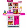 LEAN Toys 7525 Detská kuchynka s vodou a zvukmi, ružová