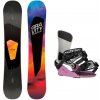 Gravity Sublime 24/25 dámsky snowboard + Gravity Fenix grey/rose viazanie + zľava 25 € na príslušenstvo - 152 cm + S (EU 37)
