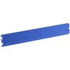 Modrá PVC vinylová soklová podlahová lišta Fortelock Invisible (hadia koža) - dĺžka 46,8 cm, šírka 10 cm, hrúbka 0,67 cm