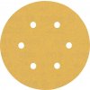 Bosch Brúsny papier EXPERT C470 so 6 otvormi pre excentrické brúsky, 150 mm, zrnitosť 180, 5 ks 2608900818