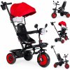 ECOTOYS Detská trojkolka 3v1, Red