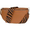 NovaKabelka.sk Reni Grande Camel s prídavným popruhom VII kožená talianska crossbody kabelka camel