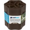 CELLFAST Trávnikový okraj obruba 20cm 9m hnedá