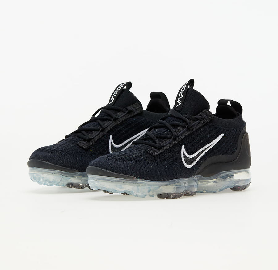 Nike W Air Vapormax 2021 Flyknit black/ white-Metallic Silver