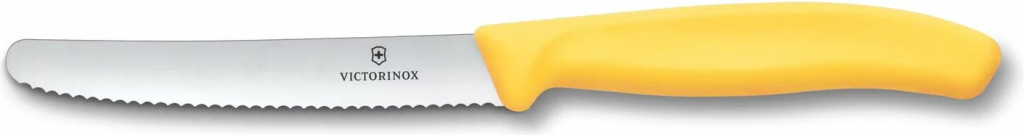 Nôž na paradajky a salámu 11 cm žltá lemon Victorinox 6.7838.C1
