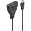 Hama HDMI 4K prepínač 2x1, 2 vstupy 205323 - HDMI prepínač 2x1