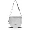 Zellia dámska strieborná crossbody kabelka Zlb12 25 x 23 x 11 cm